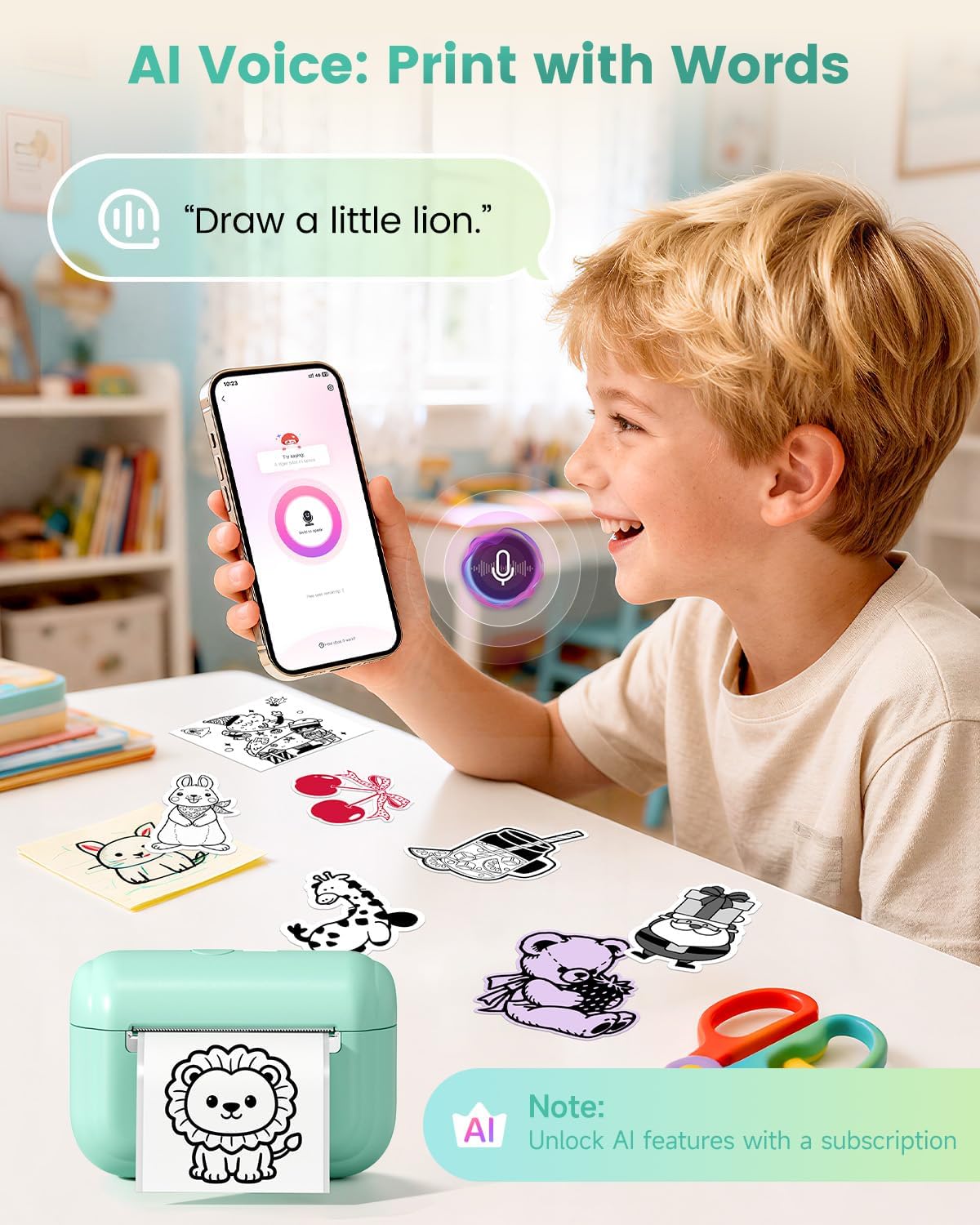 Bluetooth Mini Photo Printer