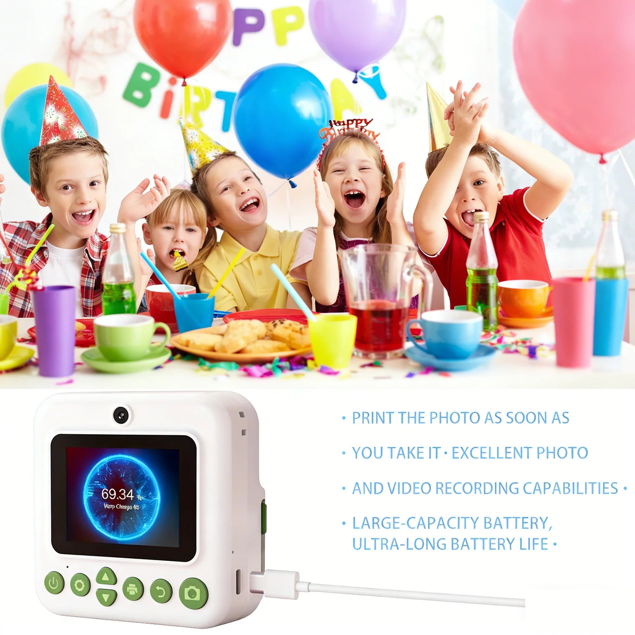 Pocket-Sized Instant Photo Printer