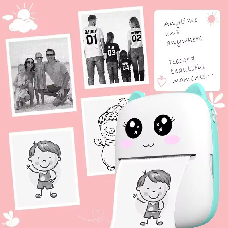 Mini Wireless Photo Printer