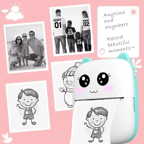 Mini Wireless Photo Printer